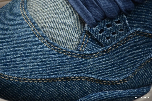 Rep Onekick Denim Jordan 4 Nike AO2571-401 Levi's Air x 0810